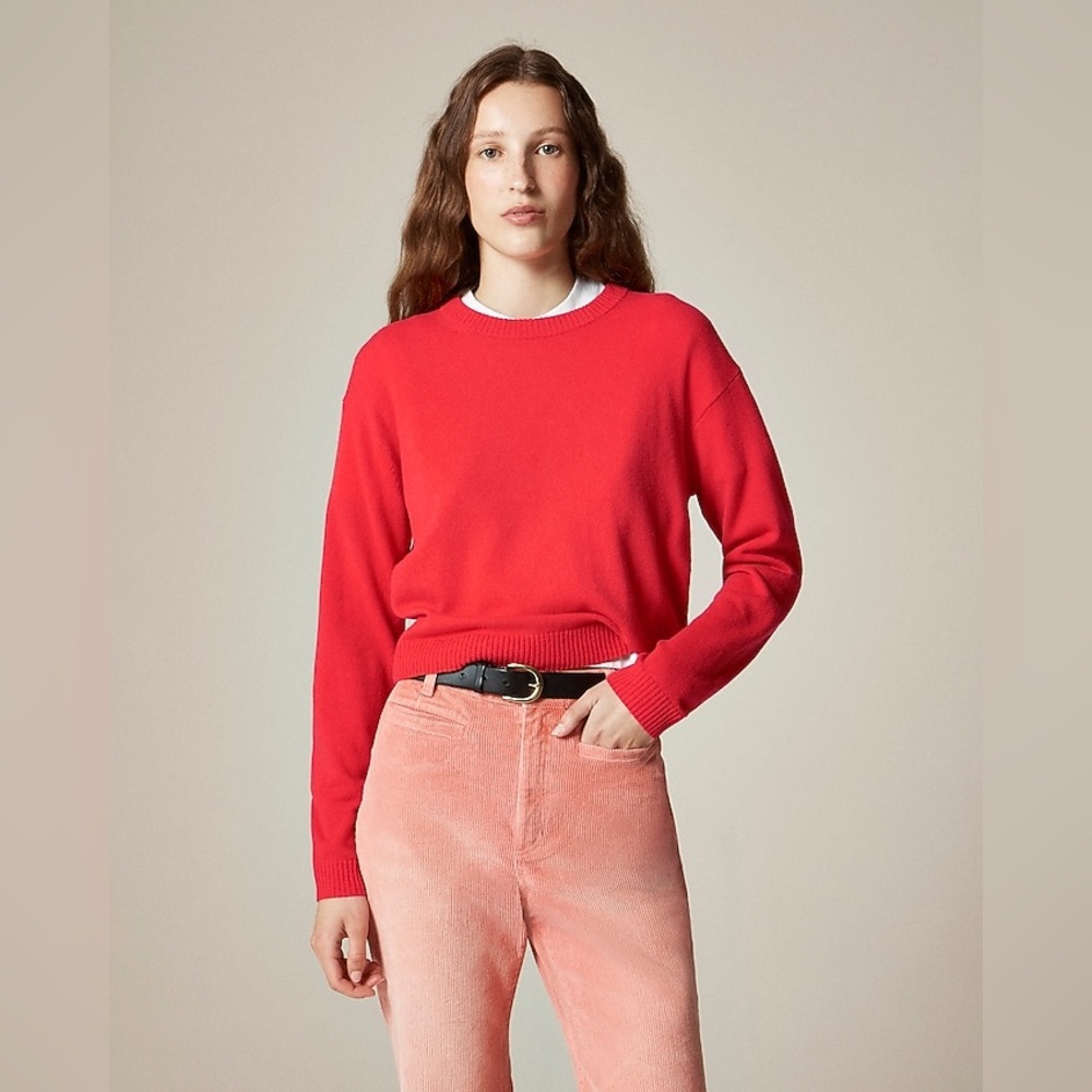 Perfect Cashmere Crewneck Sweater Size XS